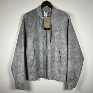 Nike Therma-Fit Tech Pack Men's Forward Grey Bomber Jacket Size Medium NWT